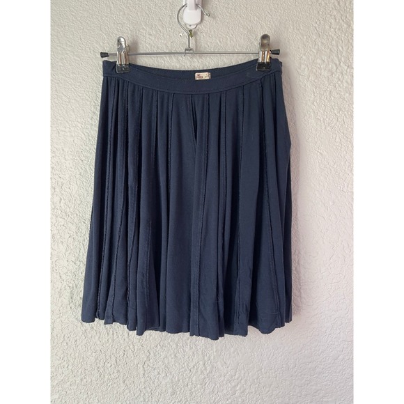 Hollister Skirt Womens Small Blue Pleated A-Line Casual Everyday - Picture 4 of 4
